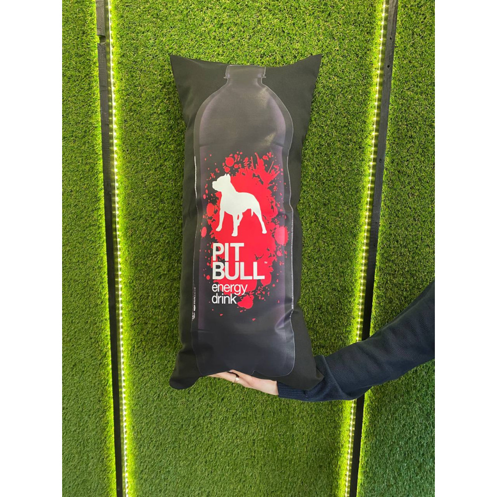 Подушка с принтом габардиновая Рit bull, черная 35х75 (2210) Подушка с принтом габардиновая Рit bull, черная 35х75 (2210)