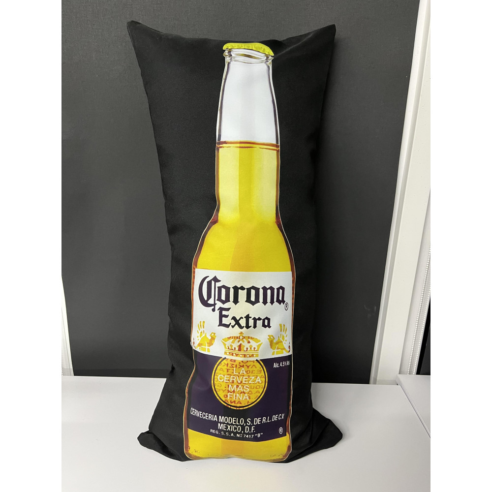 Подушка с принтом габардиновая Сorona extra, черная 35х75 (2335) Подушка с принтом габардиновая Сorona extra, черная 35х75 (2335)